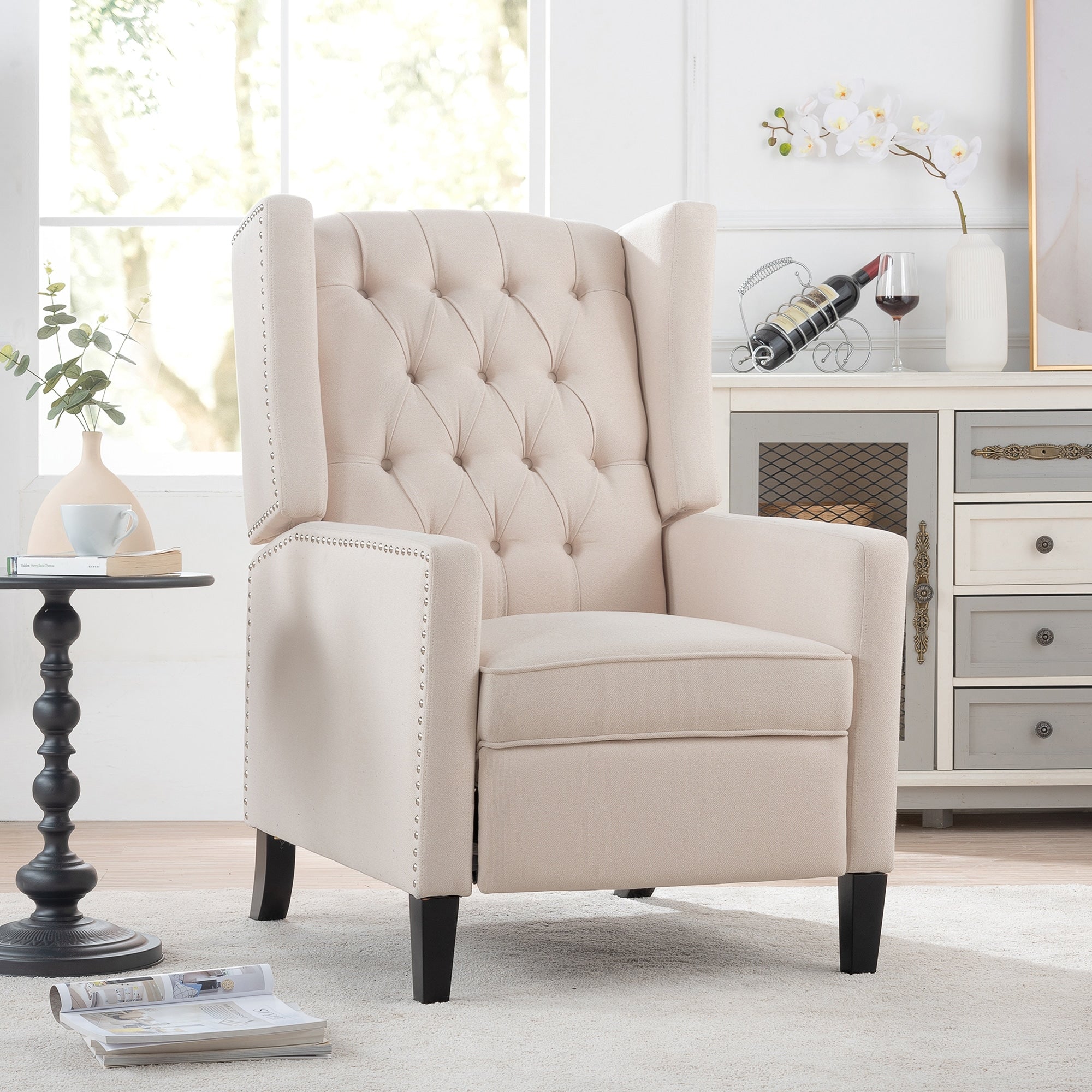 Fauteuil inclinable manuel large de 27,16 pouces
