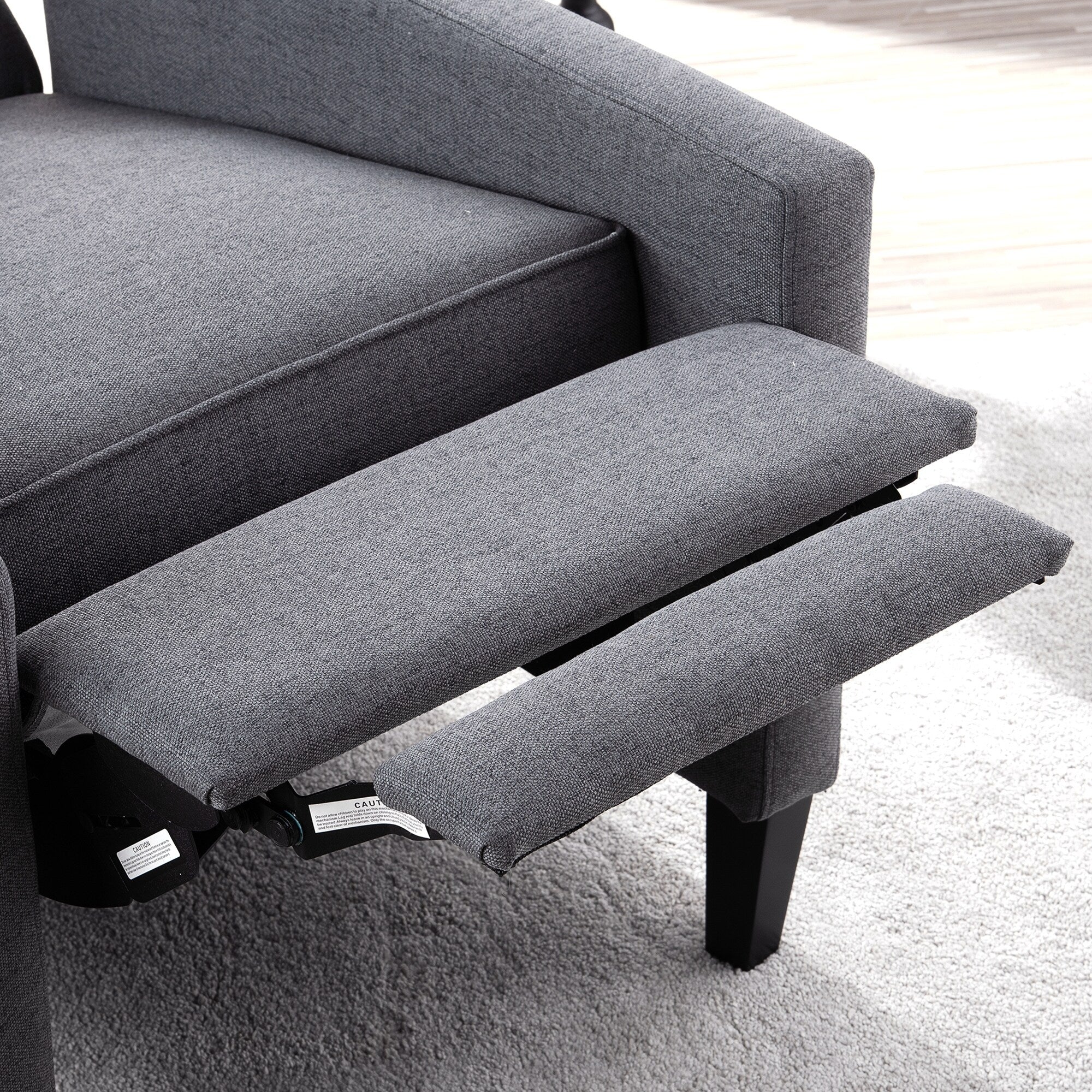 Fauteuil inclinable manuel large de 27,16 pouces