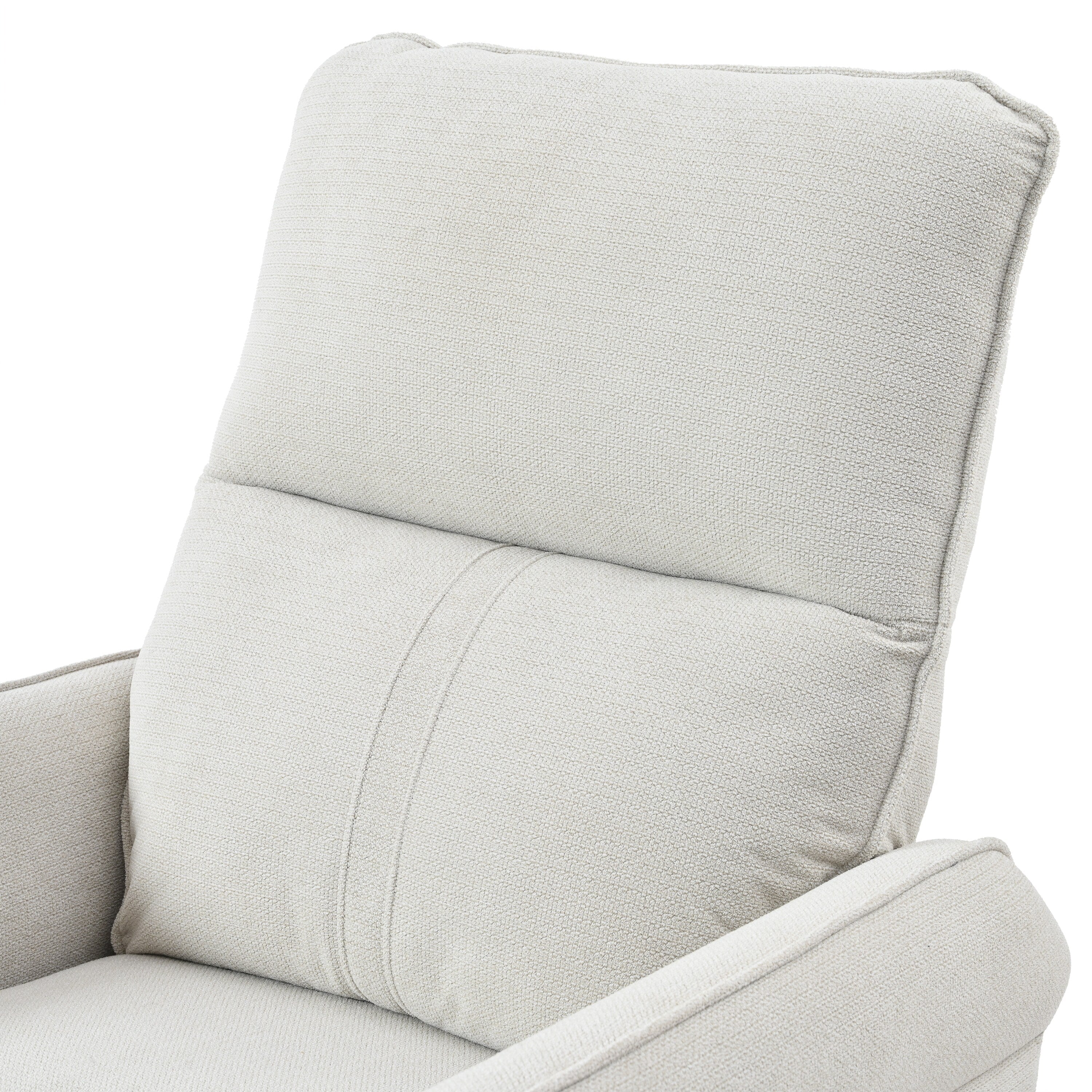 Fauteuil inclinable pivotant à 270° pour adultes, fauteuil inclinable pivotant à bascule, petit fauteuil inclinable électrique