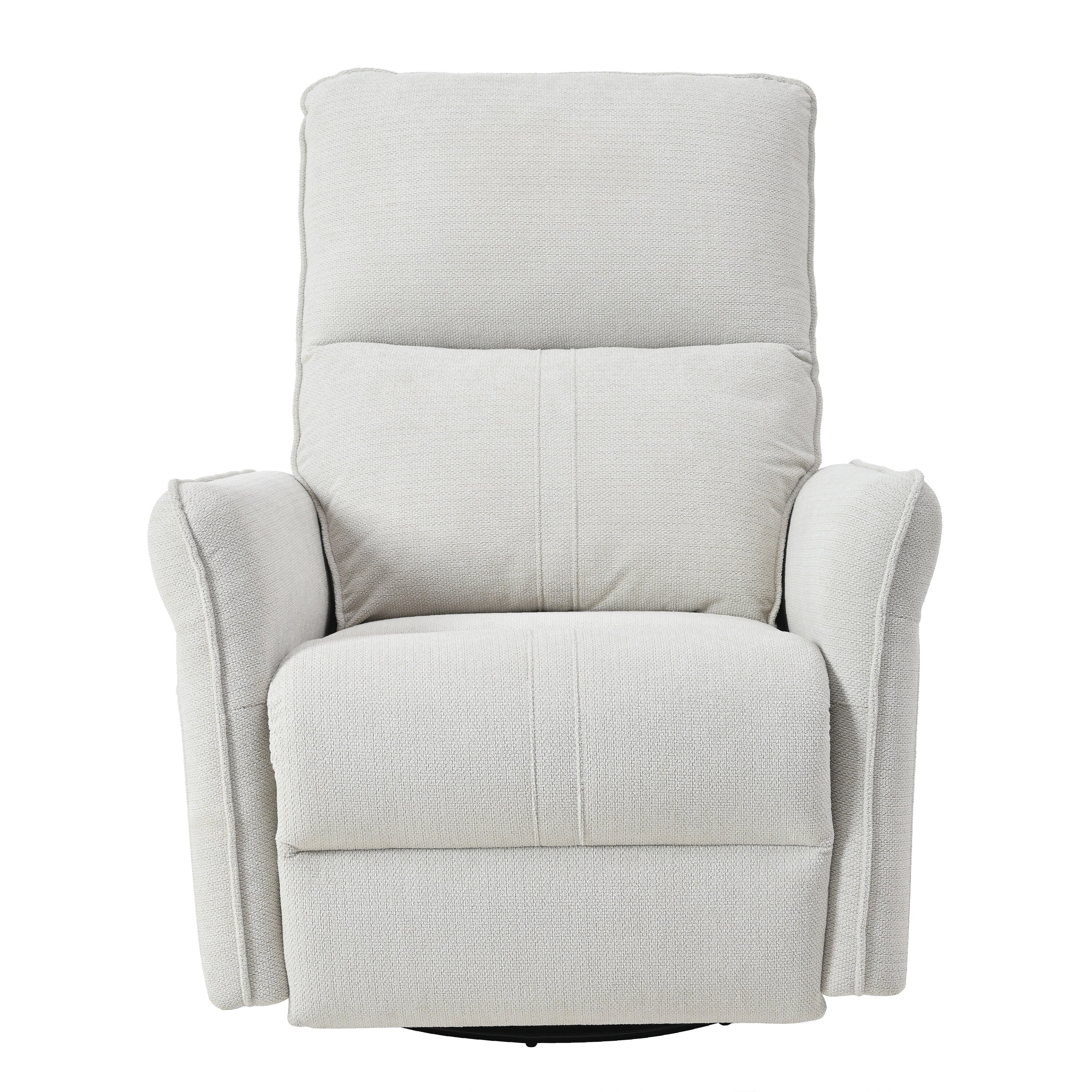 Fauteuil inclinable pivotant à 270° pour adultes, fauteuil inclinable pivotant à bascule, petit fauteuil inclinable électrique