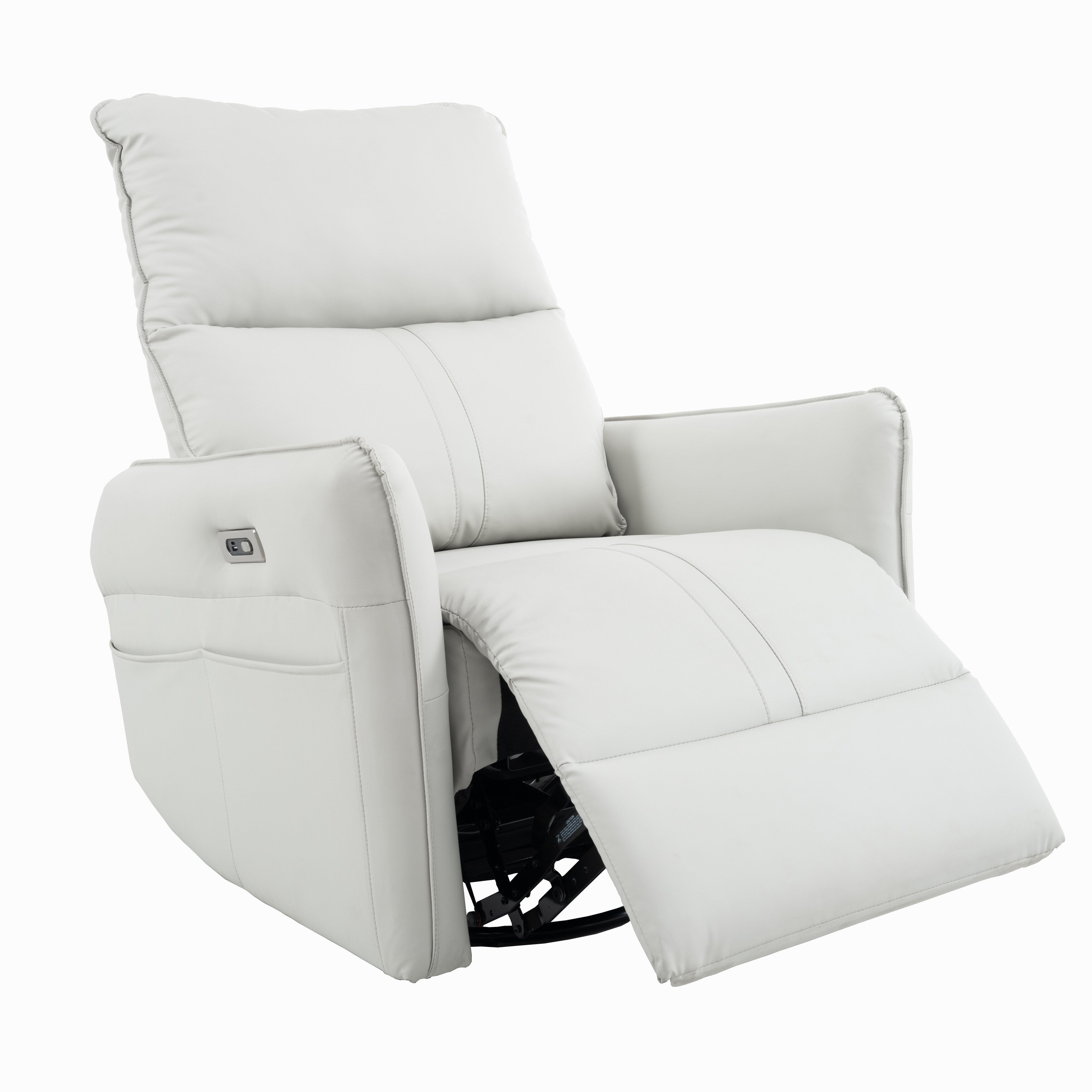 Fauteuil inclinable électrique pivotant à 270° avec ports USB