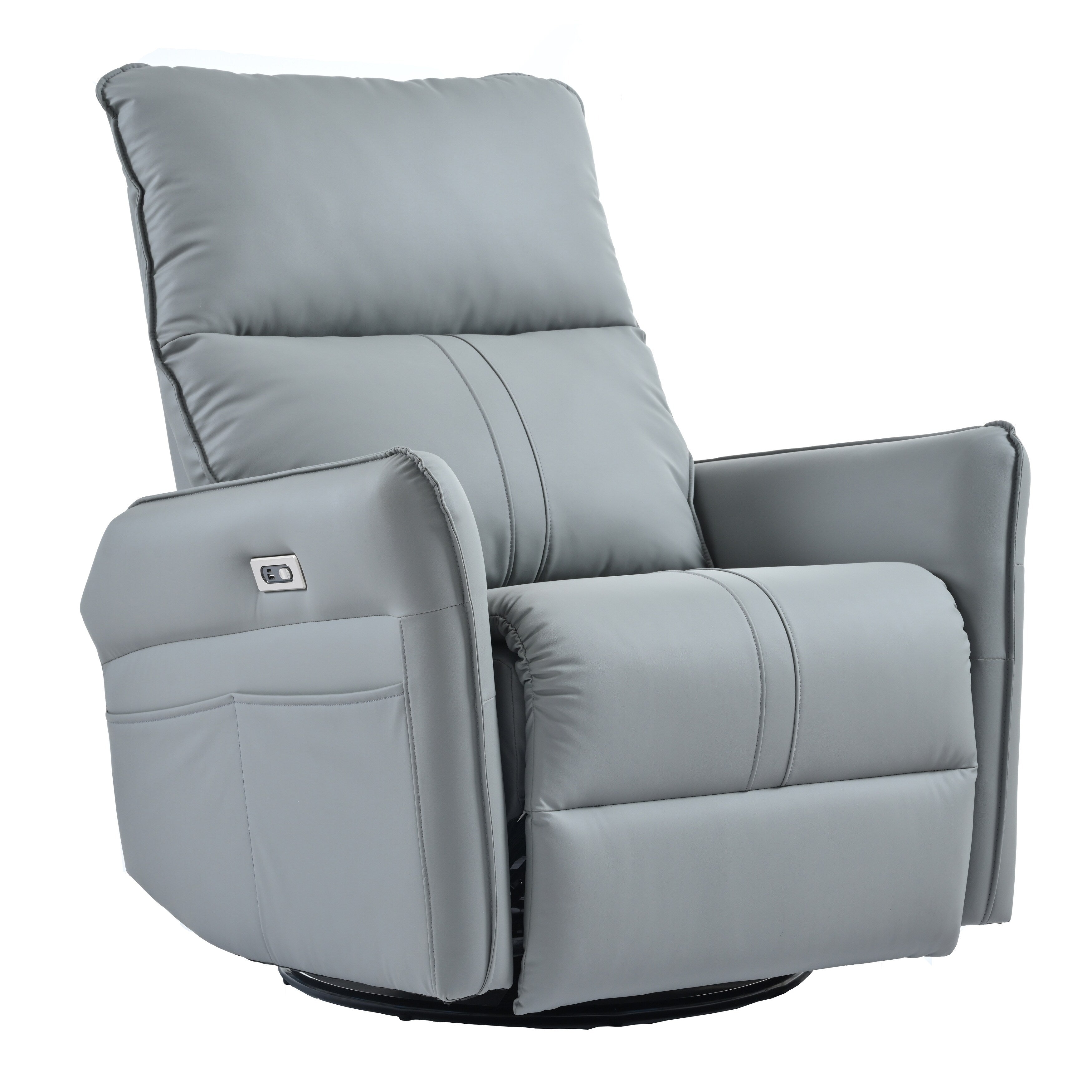 Fauteuil inclinable électrique pivotant à 270° avec ports USB