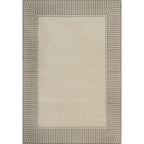 Tapis d'intérieur/extérieur classique à bordures Nuloom Leah