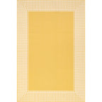 Tapis d'intérieur/extérieur classique à bordures Nuloom Leah