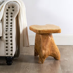 Support de table d'appoint en forme de champignon en racines de cèdre Greenage