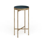 Table d'appoint ronde pliable en métal Kate and Laurel Celia - 14 x 14 x 26