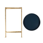 Table d'appoint ronde pliable en métal Kate and Laurel Celia - 14 x 14 x 26