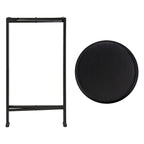 Table d'appoint ronde pliable en métal Kate and Laurel Celia - 14 x 14 x 26