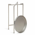 Table d'appoint ronde pliable en métal Kate and Laurel Celia - 14 x 14 x 26