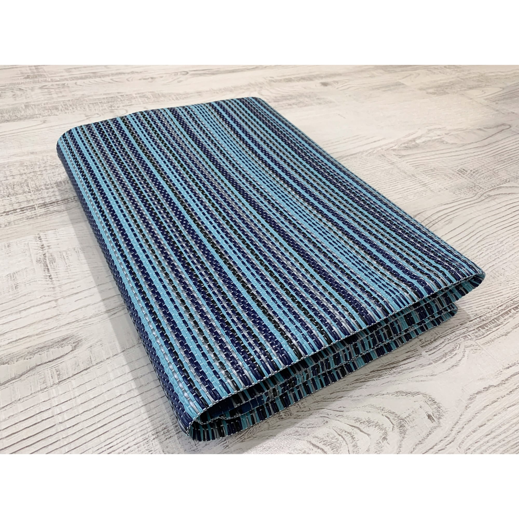 Tapis d'intérieur et d'extérieur à rayures de plage Lalune