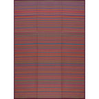 Tapis d'intérieur et d'extérieur à rayures de plage Lalune