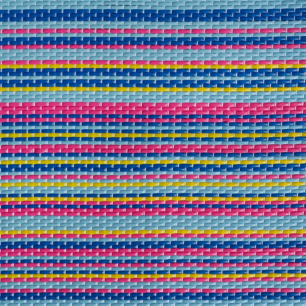 Tapis d'intérieur et d'extérieur à rayures de plage Lalune