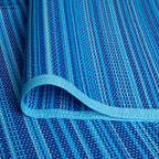 Tapis d'intérieur et d'extérieur à rayures de plage Lalune