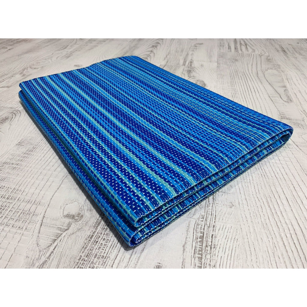 Tapis d'intérieur et d'extérieur à rayures de plage Lalune