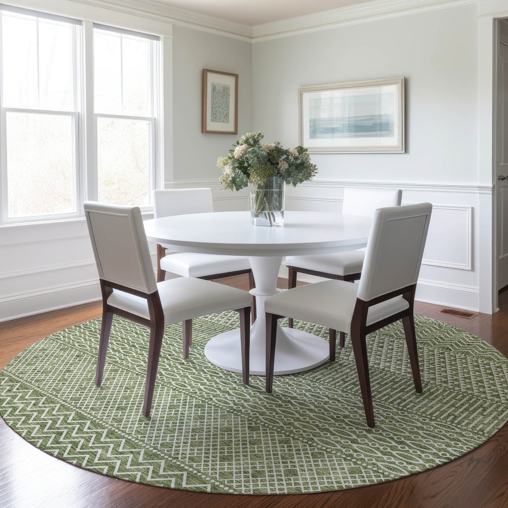 Tapis Chantille moderne à rayures, lavable en machine, pour intérieur et extérieur