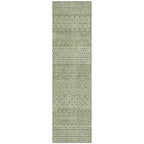 Tapis Chantille moderne à rayures, lavable en machine, pour intérieur et extérieur