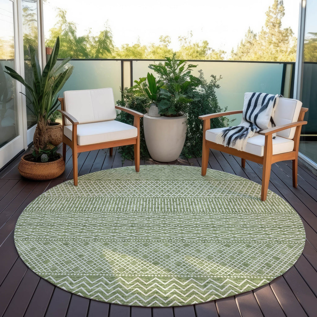 Tapis Chantille moderne à rayures, lavable en machine, pour intérieur et extérieur