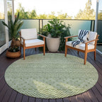 Tapis Chantille moderne à rayures, lavable en machine, pour intérieur et extérieur