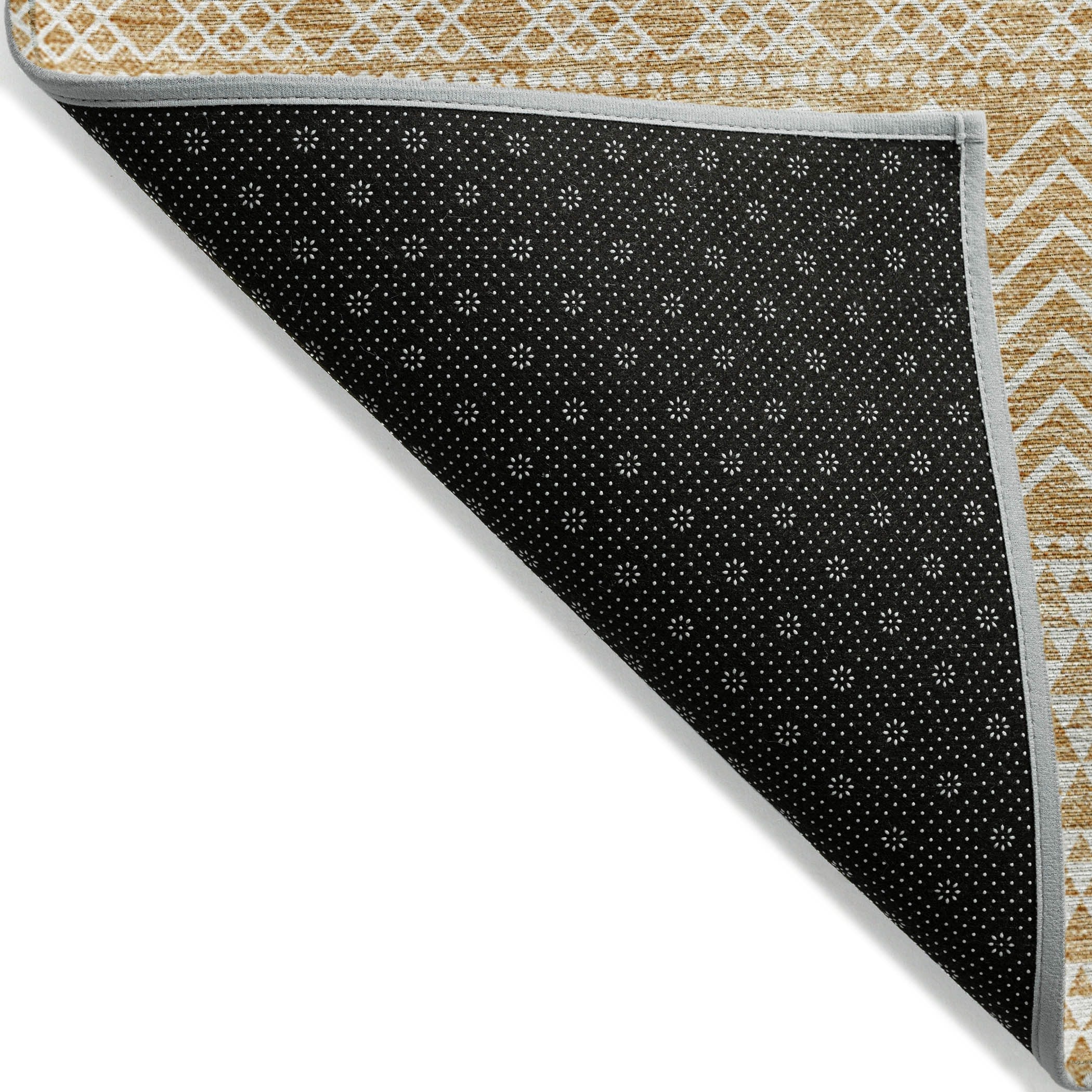 Tapis Chantille moderne à rayures, lavable en machine, pour intérieur et extérieur