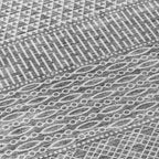 Tapis Chantille moderne à rayures, lavable en machine, pour intérieur et extérieur