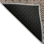 Tapis Chantille moderne à rayures, lavable en machine, pour intérieur et extérieur