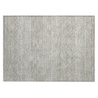 Tapis Chantille moderne à rayures, lavable en machine, pour intérieur et extérieur