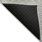 Tapis Chantille moderne à rayures, lavable en machine, pour intérieur et extérieur