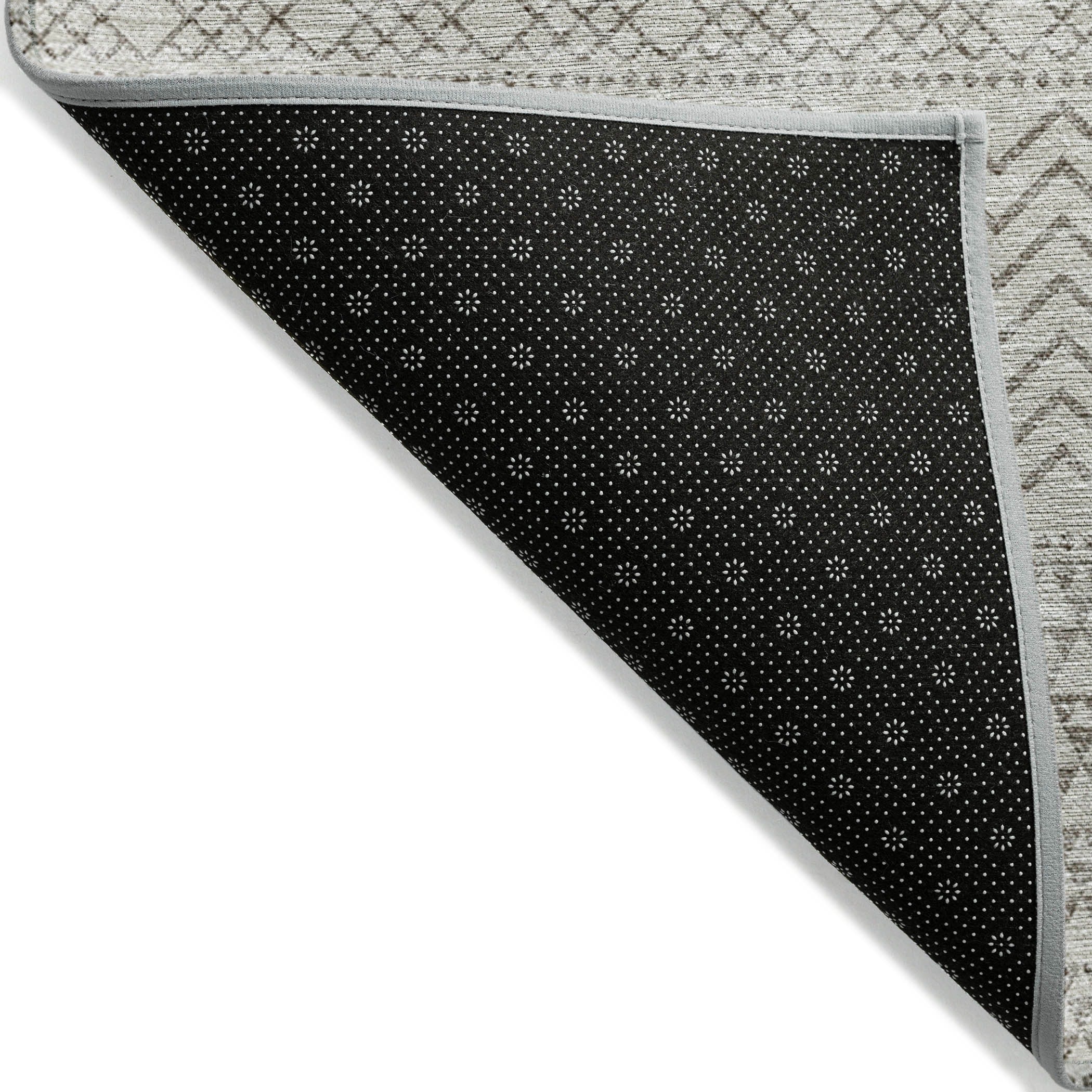 Tapis Chantille moderne à rayures, lavable en machine, pour intérieur et extérieur