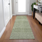 Tapis Chantille moderne à rayures, lavable en machine, pour intérieur et extérieur