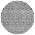 Tapis Chantille moderne à rayures, lavable en machine, pour intérieur et extérieur