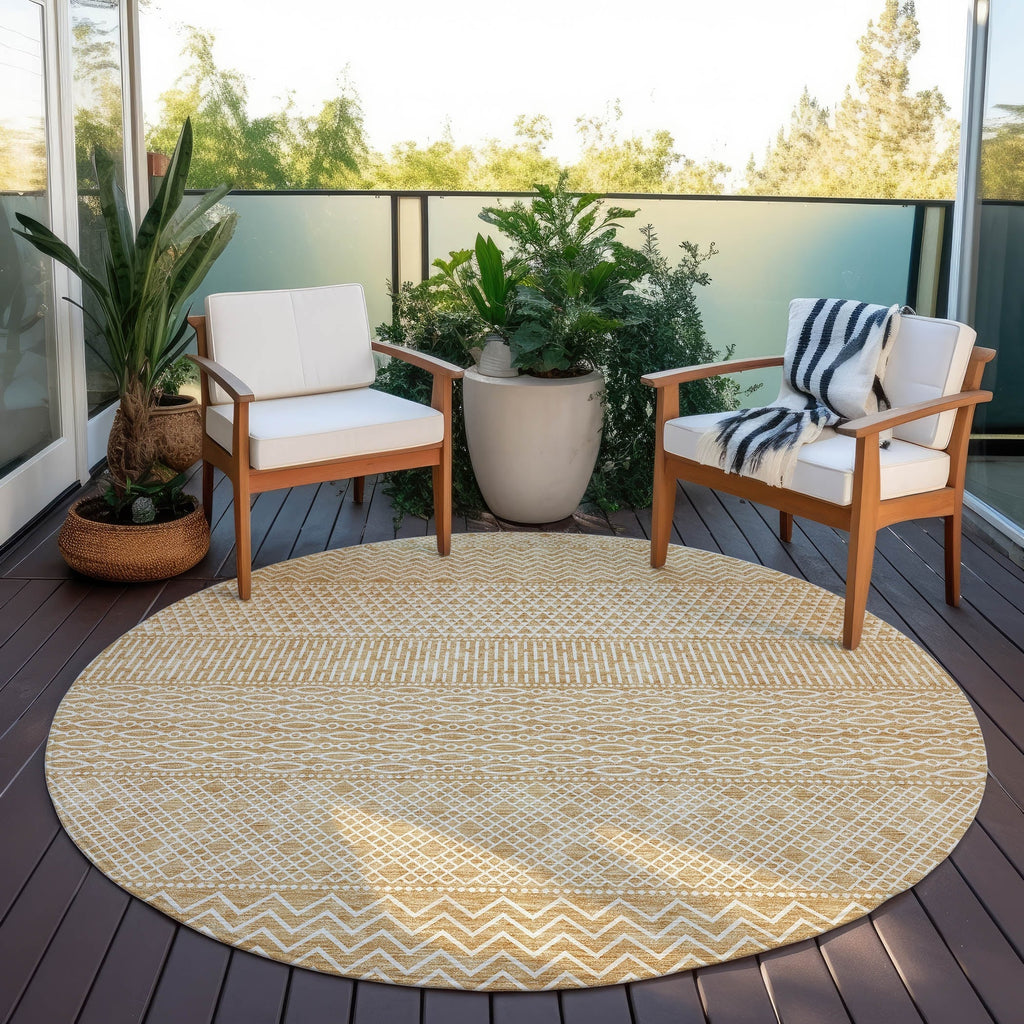 Tapis Chantille moderne à rayures, lavable en machine, pour intérieur et extérieur