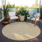 Tapis Chantille moderne à rayures, lavable en machine, pour intérieur et extérieur