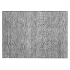Tapis Chantille moderne à rayures, lavable en machine, pour intérieur et extérieur
