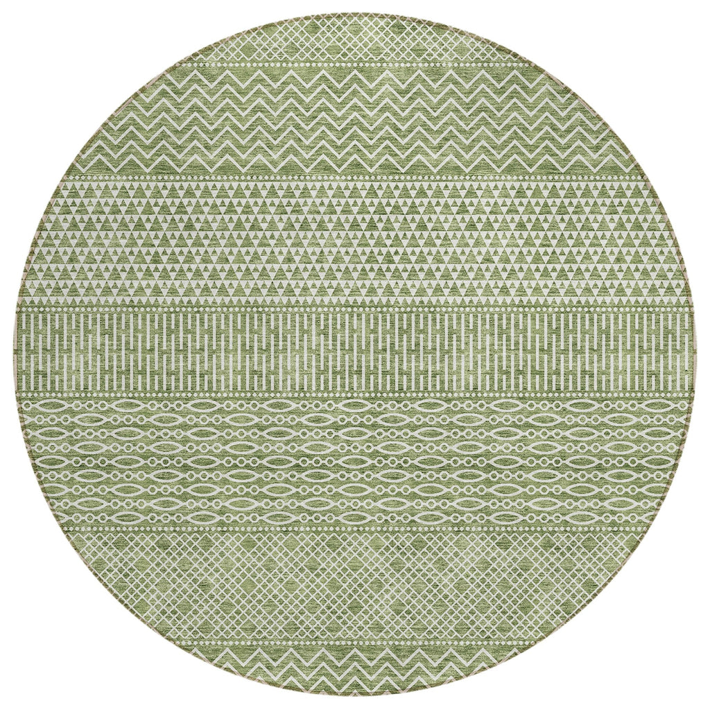 Tapis Chantille moderne à rayures, lavable en machine, pour intérieur et extérieur