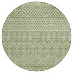 Tapis Chantille moderne à rayures, lavable en machine, pour intérieur et extérieur