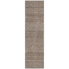 Tapis Chantille moderne à rayures, lavable en machine, pour intérieur et extérieur