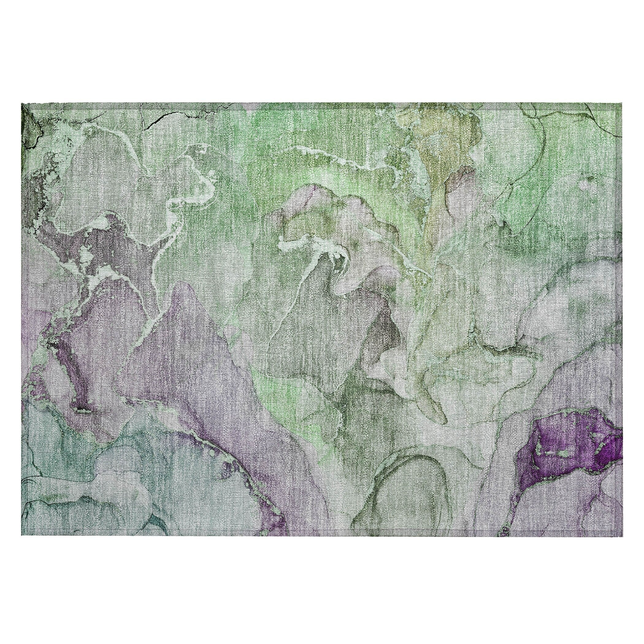 Tapis aquarelle Chantille lavable en machine pour intérieur/extérieur