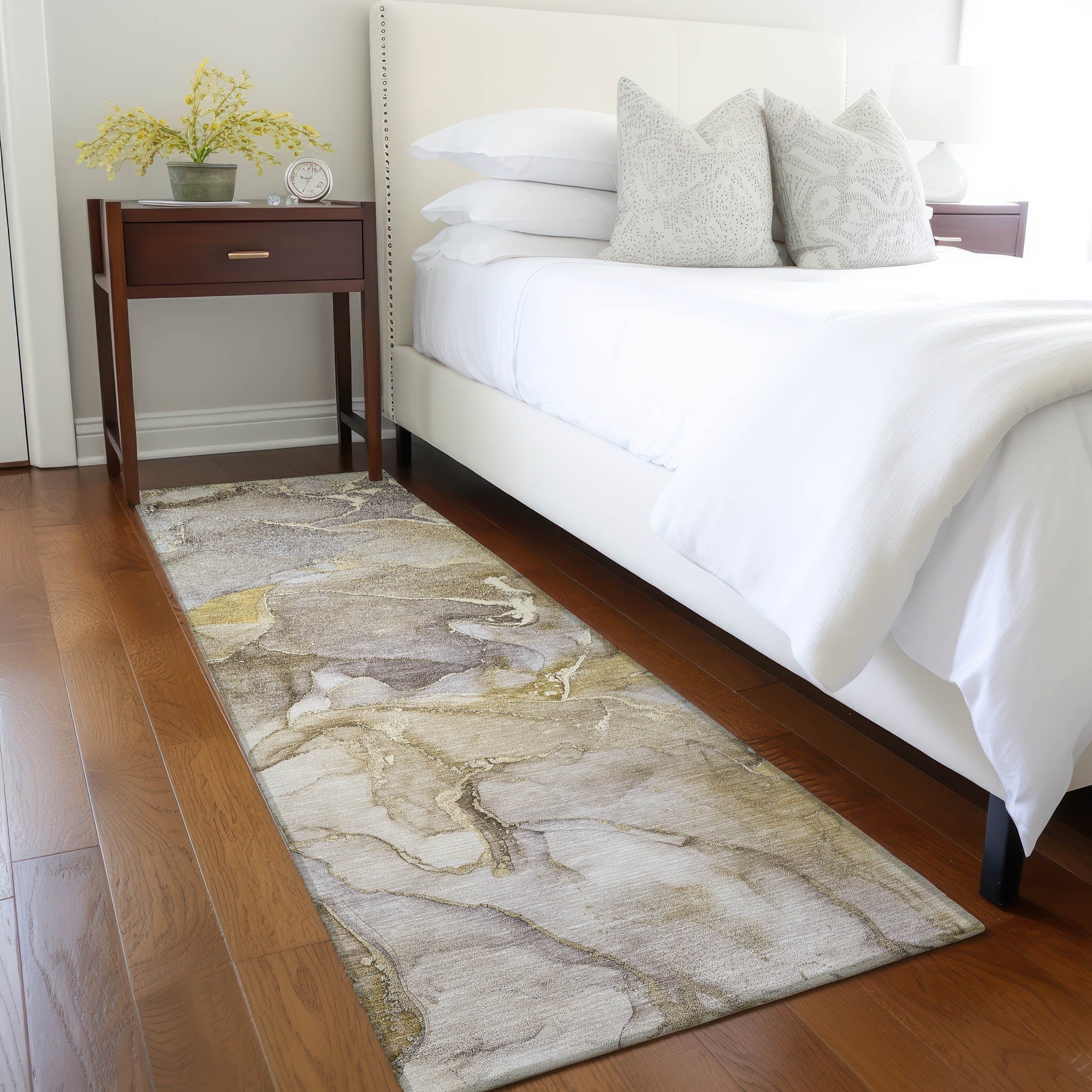 Tapis aquarelle Chantille lavable en machine pour intérieur/extérieur