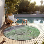 Tapis aquarelle Chantille lavable en machine pour intérieur/extérieur