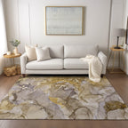 Tapis aquarelle Chantille lavable en machine pour intérieur/extérieur