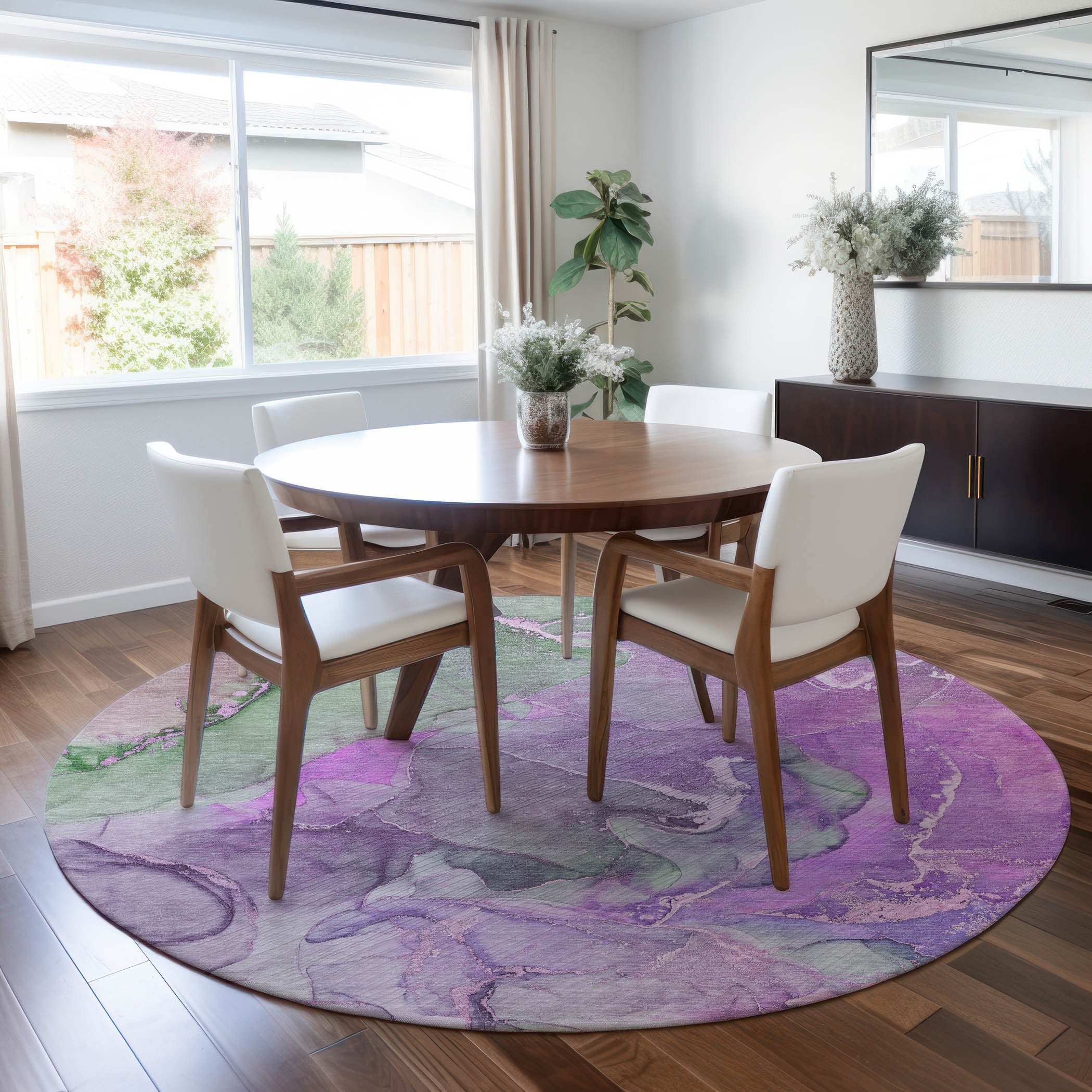 Tapis aquarelle Chantille lavable en machine pour intérieur/extérieur