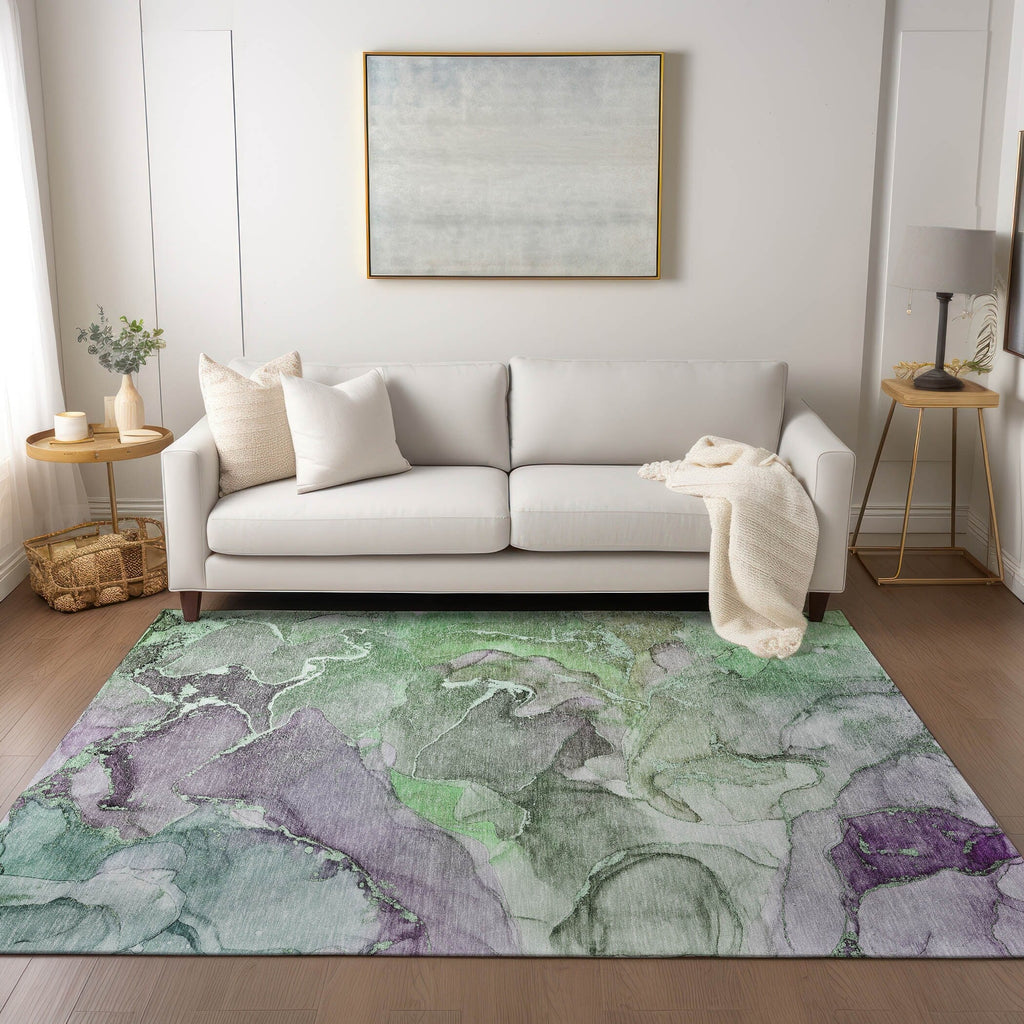 Tapis aquarelle Chantille lavable en machine pour intérieur/extérieur