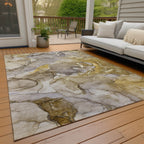 Tapis aquarelle Chantille lavable en machine pour intérieur/extérieur
