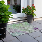 Tapis aquarelle Chantille lavable en machine pour intérieur/extérieur