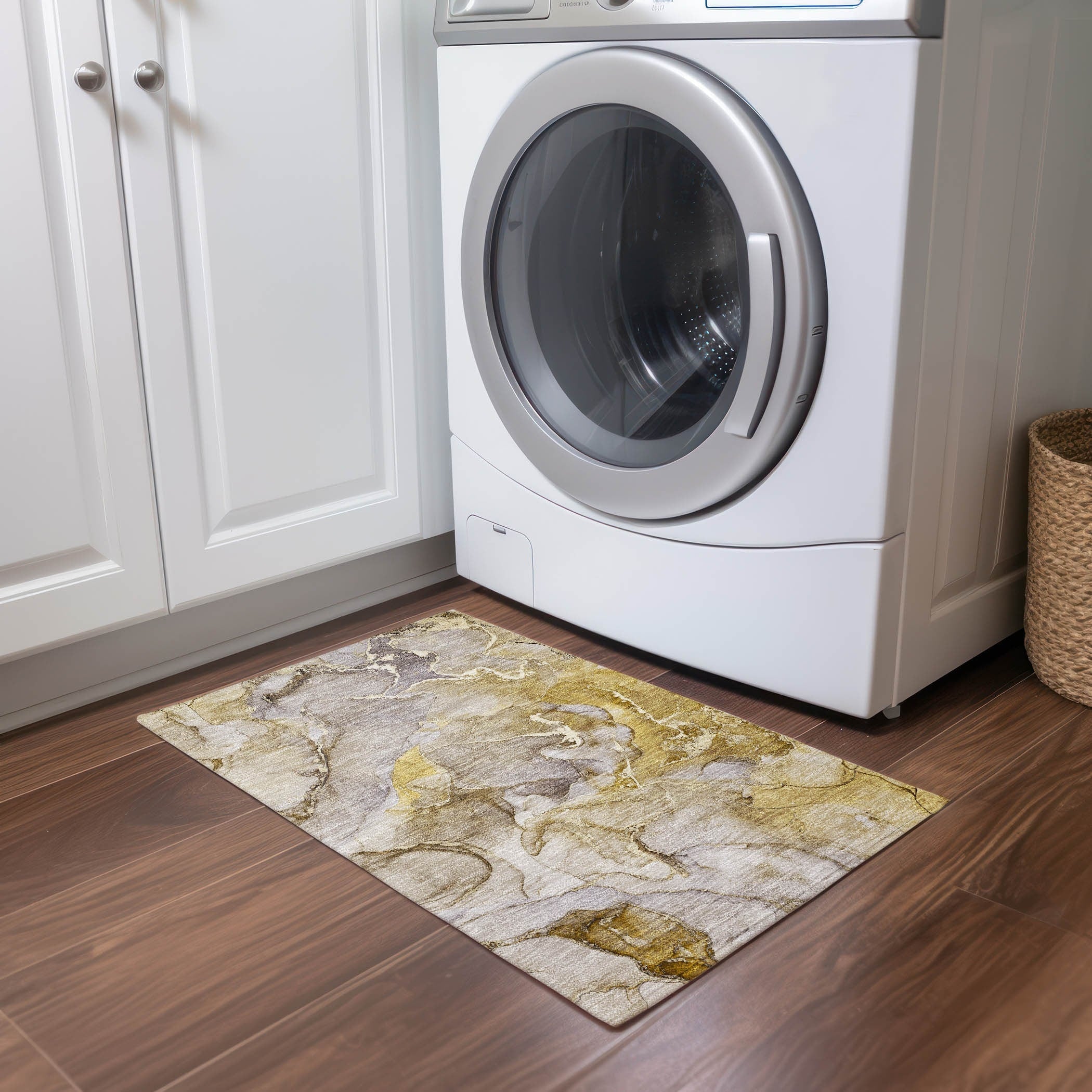 Tapis aquarelle Chantille lavable en machine pour intérieur/extérieur