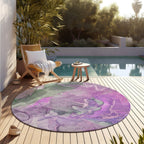 Tapis aquarelle Chantille lavable en machine pour intérieur/extérieur