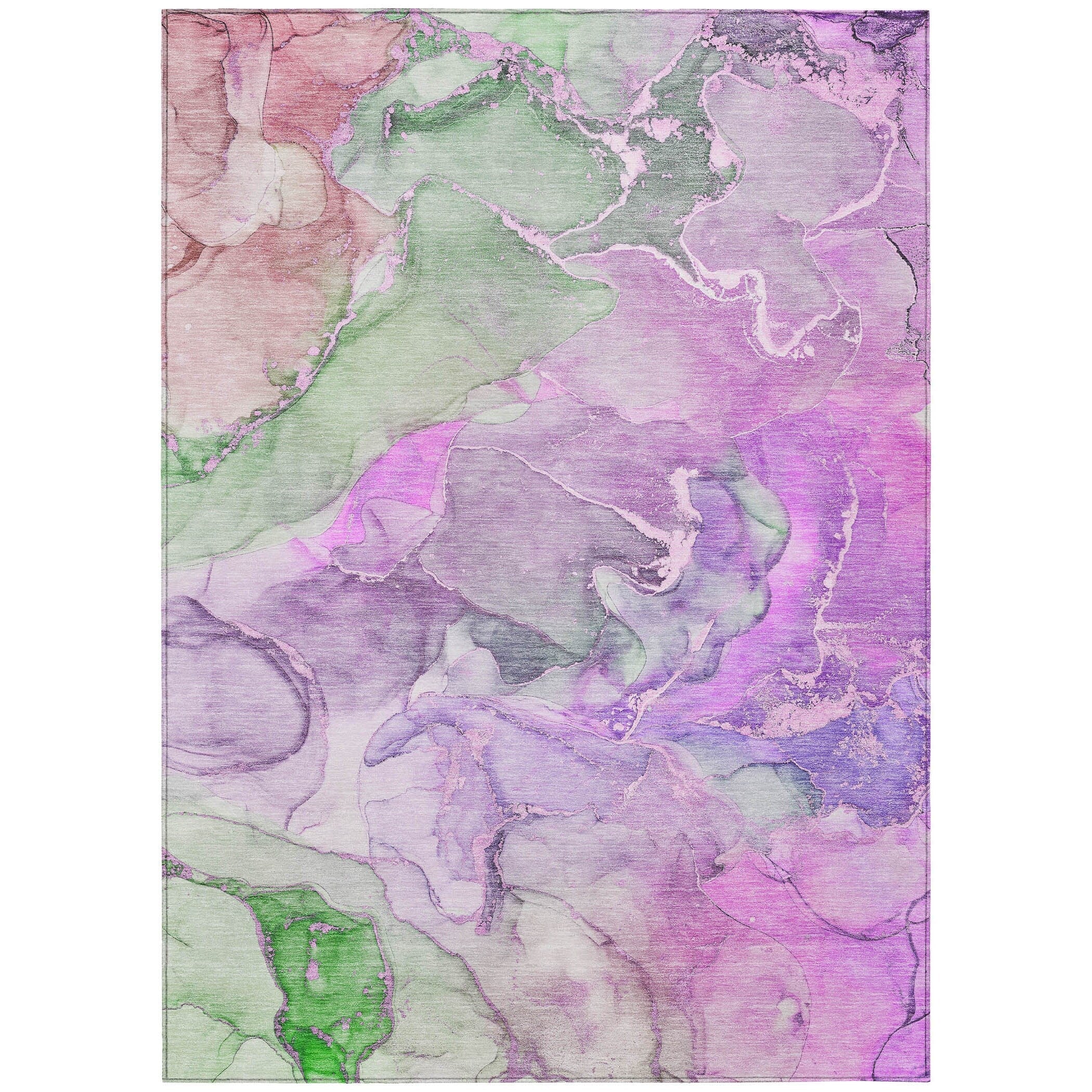 Tapis aquarelle Chantille lavable en machine pour intérieur/extérieur