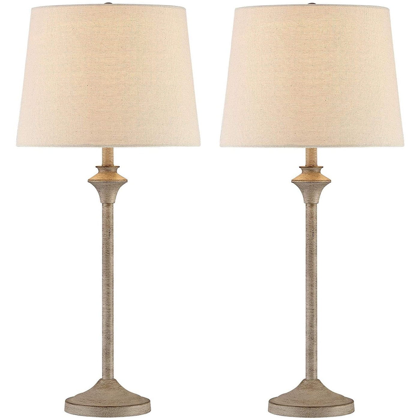 Ensemble de 2 lampes de table pour buffet