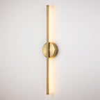 Applique murale de salle de bain à 1 lumière, linéaire et moderne, à intensité variable, à DEL intégrée, de 23,6 po