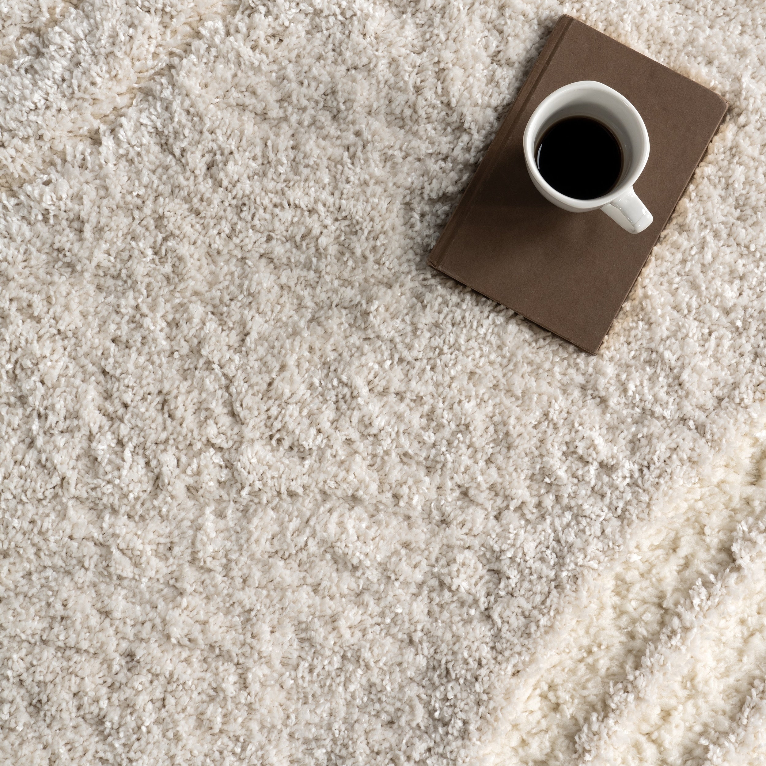 Tapis à poils longs abstrait Nuloom Gloria